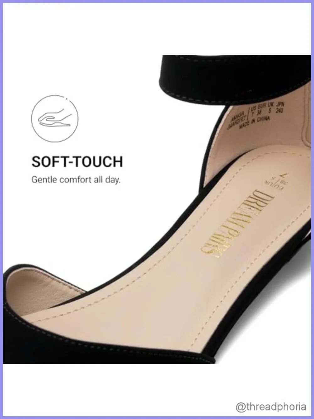 Low Wedge Pointed Toe Ankle Strap Dress Flats for Prom Wedding Casual